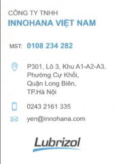 CÔNG TY TNHH INNOHANA VIỆT NAM