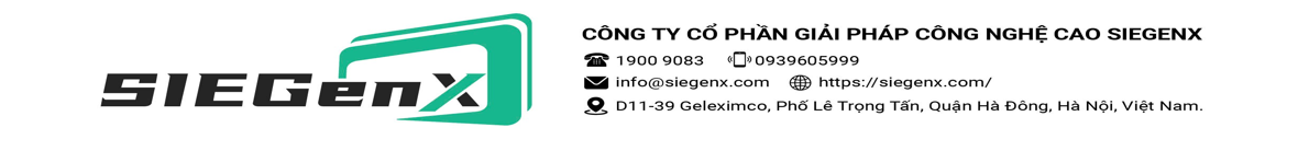 CÔNG TY CỔ PHẦN GIẢI PHÁP CÔNG NGHỆ CAO SIEGENX